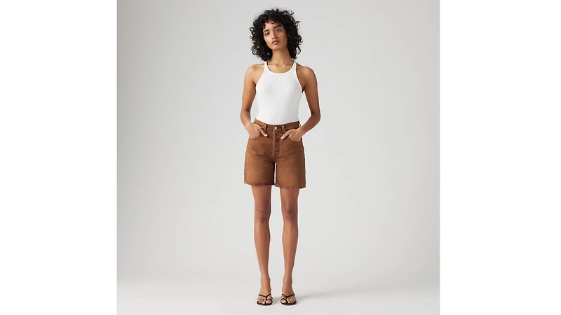 501® Original Fit High Rise Mid-Thigh Women's Shorts