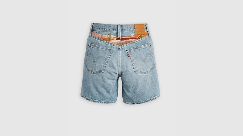 501® Original Fit High Rise Mid-Thigh Lightweight Women's Shorts