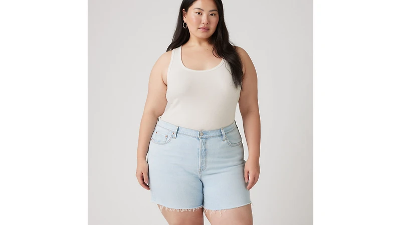 501® Original Fit High Rise Women's Shorts (Plus Size