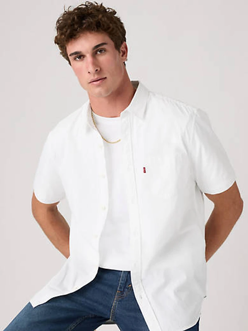 Short Sleeve Sunset One Pocket Shirt