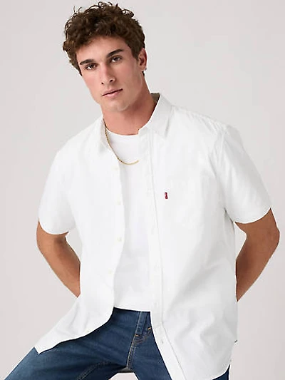 Short Sleeve Sunset One Pocket Shirt