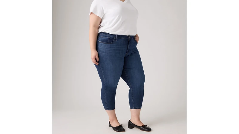 311 Shaping Skinny Capri Women's Jeans (Plus Size