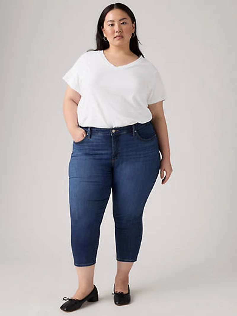 311 Shaping Skinny Capri Women's Jeans (Plus Size