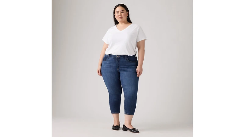 311 Shaping Skinny Capri Women's Jeans (Plus Size