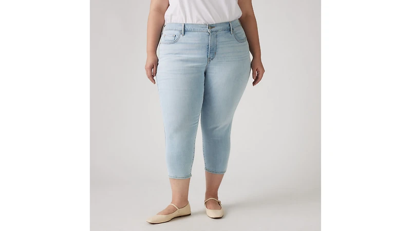 311 Shaping Skinny Capri Women's Jeans (Plus Size
