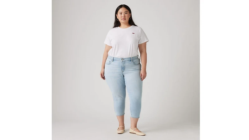311 Shaping Skinny Capri Women's Jeans (Plus Size