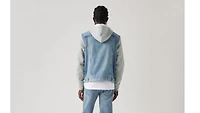 Hybrid Hoodie Trucker Jacket