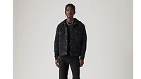 Hybrid Hoodie Trucker Jacket