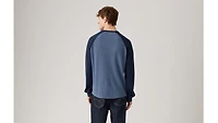 Thermal Raglan Crewneck T-Shirt