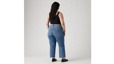 Wedgie Straight Jeans (Plus)