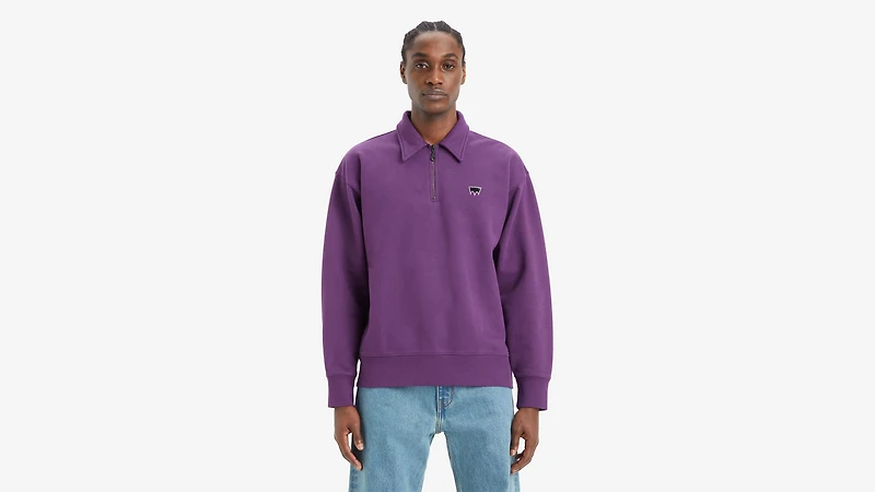Levi's® Skateboarding™ Quarter-Zip Sweatshirt