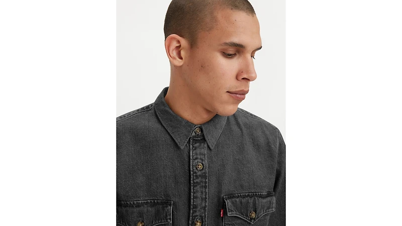 Relaxed Fit Western Shirt