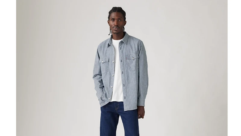 Relaxed Fit Western Shirt