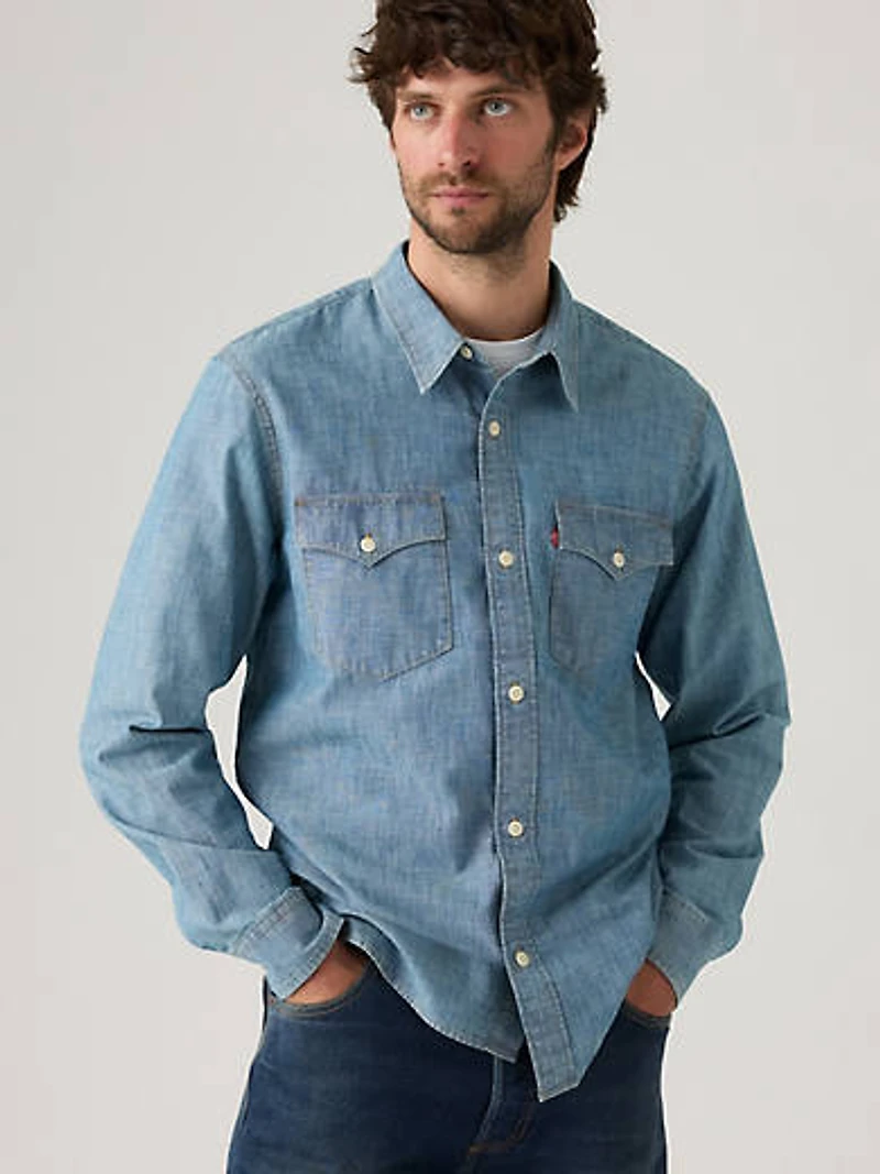 Relaxed Fit Western Shirt