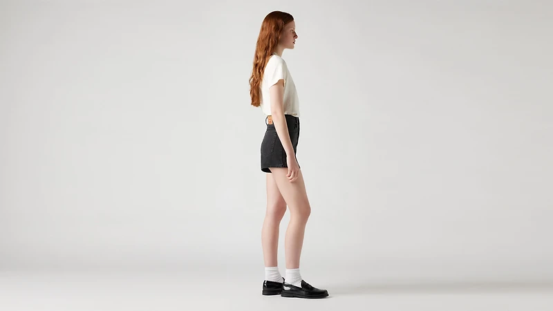 High Waisted Mom Women's Shorts