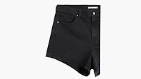 High Waisted Mom Women's Shorts (Plus Size)
