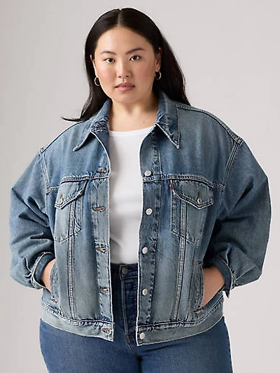90s Trucker Jacket (Plus Size)