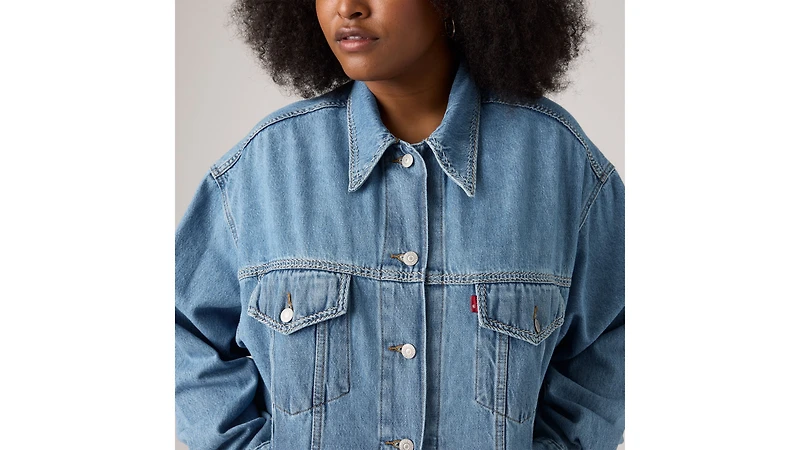 90s Trucker Jacket (Plus Size)