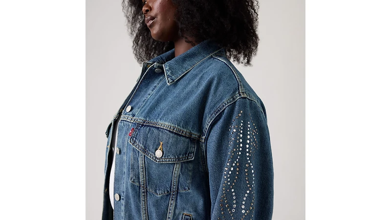 90s Trucker Jacket (Plus Size