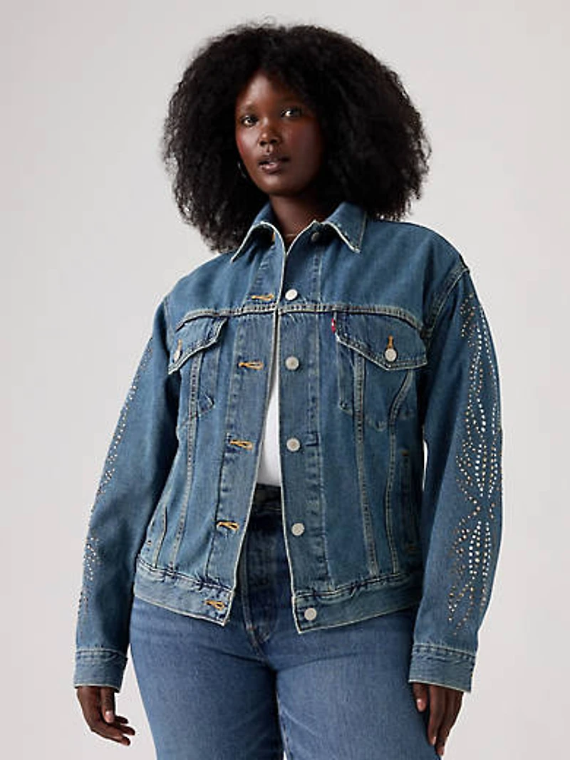 90s Trucker Jacket (Plus Size