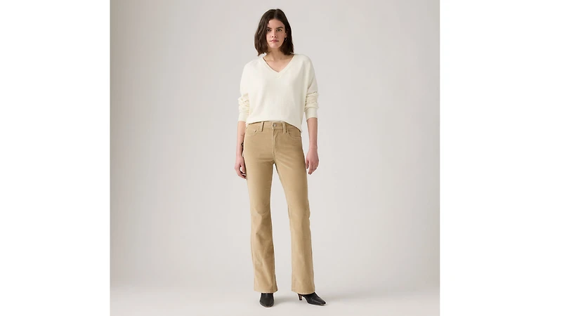 726 High-Rise Flare Corduroy Women's Pants