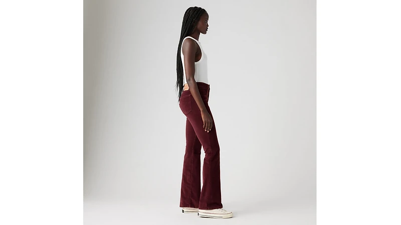 726 High-Rise Flare Corduroy Women's Pants