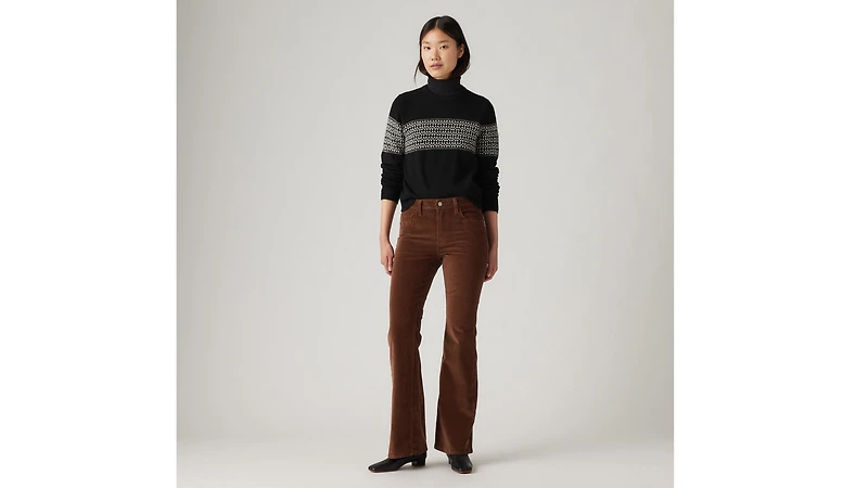 726 High-Rise Flare Corduroy Women's Pants