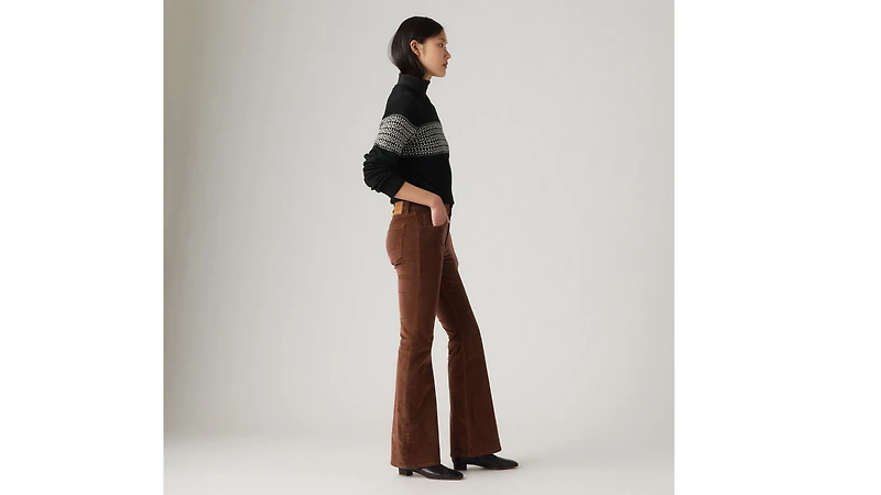 726 High-Rise Flare Corduroy Women's Pants