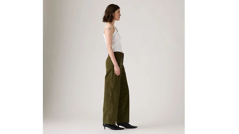 Baggy Dad Corduroy Women's Pants