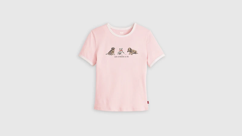 Graphic Ringer Rickie Tee
