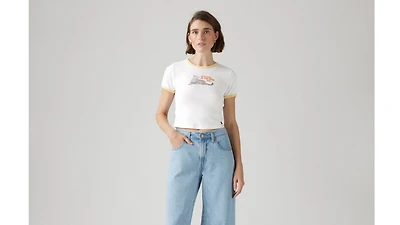 Graphic Ringer Mini T-Shirt