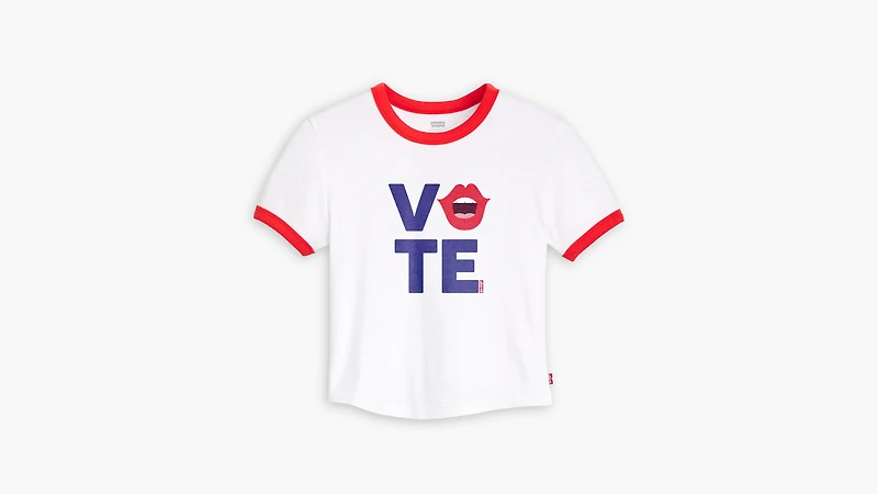 Levi's® Vote Ringer Mini T-Shirt