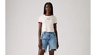 Graphic Ringer Mini T-Shirt