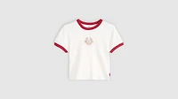 Graphic Ringer Mini T-Shirt
