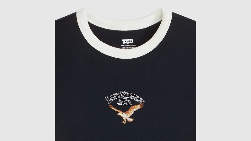 Graphic Ringer Mini T-Shirt