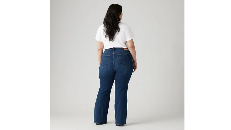 726 High Rise Flare Women's Jeans (Plus Size)