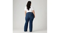 726 High Rise Flare Women's Jeans (Plus Size)