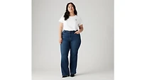 726 High Rise Flare Women's Jeans (Plus Size)