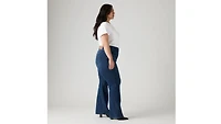 726 High Rise Flare Women's Jeans (Plus Size)