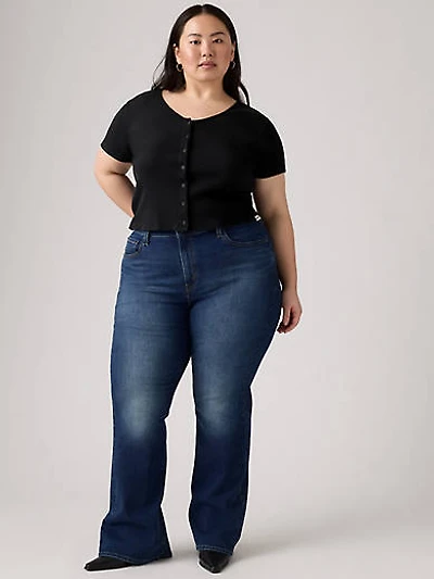 726 High-Rise Flare Women's Jeans (Plus Size