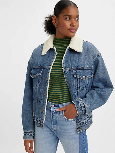 90s Sherpa Trucker Jacket
