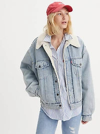 90s Sherpa Trucker Jacket