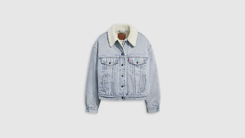 90s Sherpa Trucker Jacket