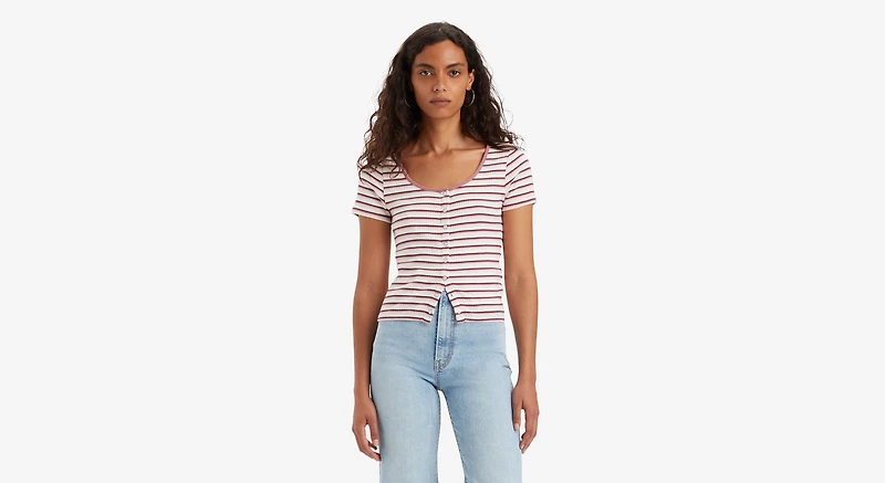 Britt Snap-Front Top