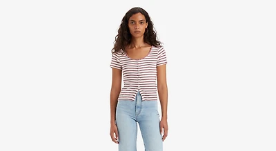 Britt Snap-Front Top