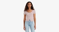 Britt Snap-Front Top