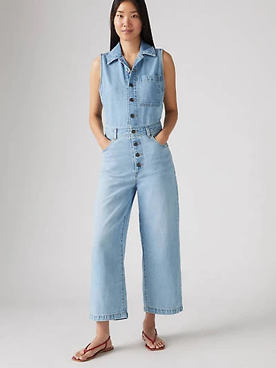 Lightweight Sleeveless Jumpsuit