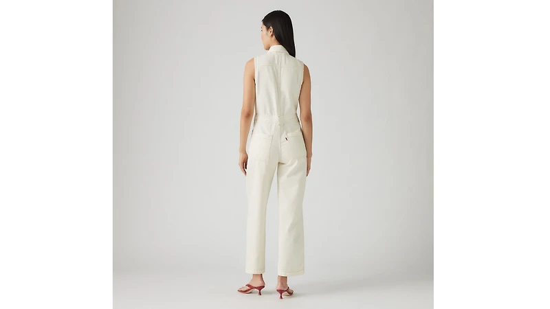 Lightweight Sleeveless Jumpsuit