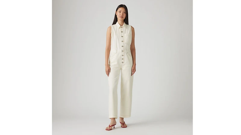 Lightweight Sleeveless Jumpsuit