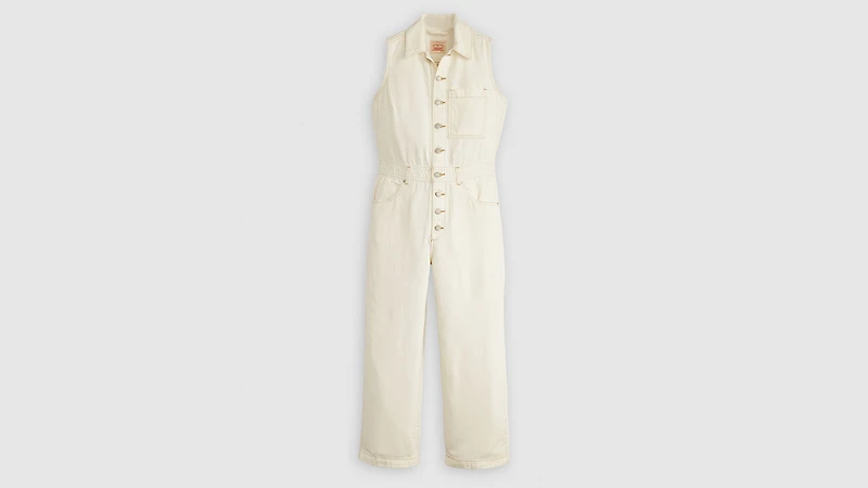 Lightweight Sleeveless Jumpsuit